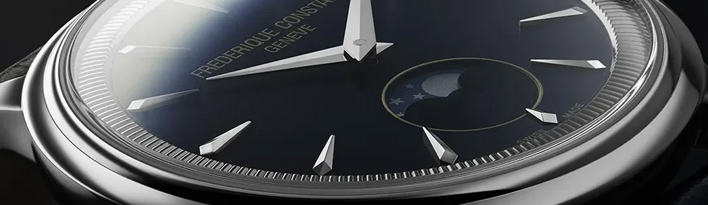 Innstilling av en moonphase klokke