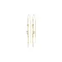 Pilgrim Sloan Øredobber Zink Goldplated 662632013
