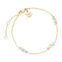 Rosefield Triple Crystal Armbånd Gullforgylt Rustfritt Stål JBTCG-J1020