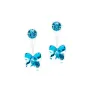 Blomdahl Pendant Butterfly Øredobber Plast 15-0103-9905