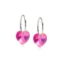 Blomdahl Heart Øredobber Titanium 15-1255-03