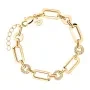 Rosefield Multi Octagon Studs Armbånd Gullforgylt Rustfritt Stål JBOSG-J900