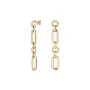 Rosefield Multi Octagon Studs Øredobber Gullforgylt Rustfritt Stål JEOSG-J902